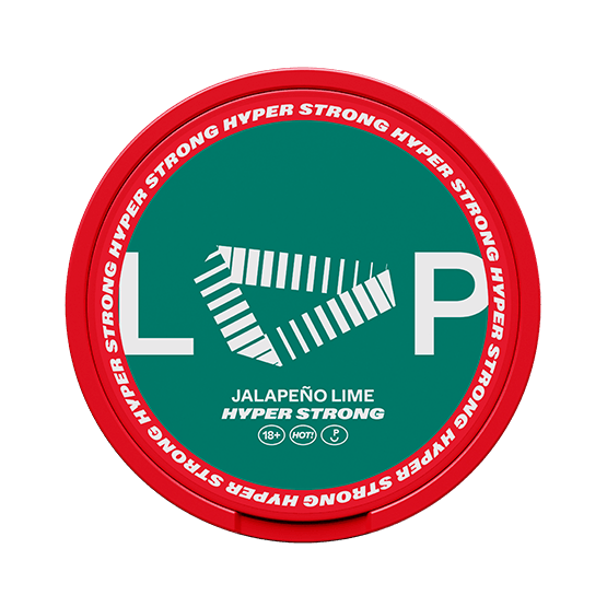 Loop Jalapeno Lime Hyper Strong nicotine pouch can – tobacco-free, jalapenoflavor, available at NiqPouches.com