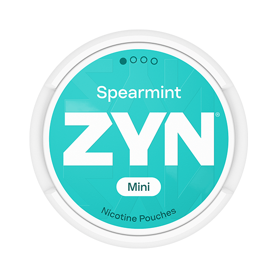 Low Strength Spearmint Pouch