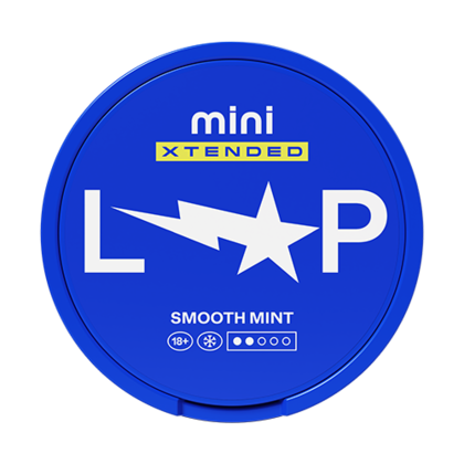 Loop Smooth Mint Mini Xtended nicotine pouches can