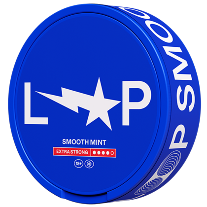 Loop Smooth Mint Extra Strong nicotine pouches can