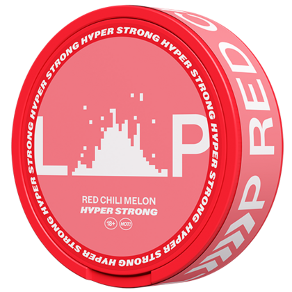 Loop red chili melon hyper strong nicotine pouches can