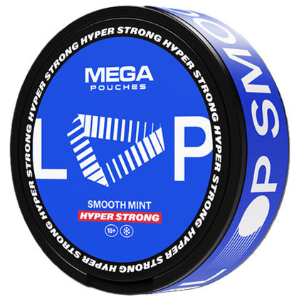 Loop Smooth Mint Mega Hyper Strong nicotine pouches can