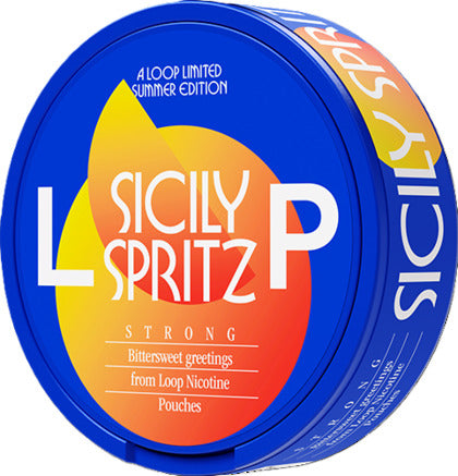 Loop Sicily Spritz Strong nicotine pouches can