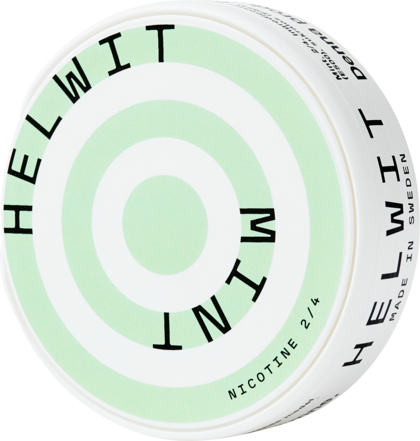 Helwit mint nicotine pouches can