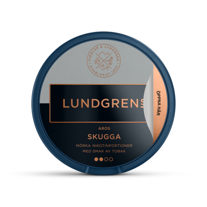 Lundgrens Skugga nicotine pouches can