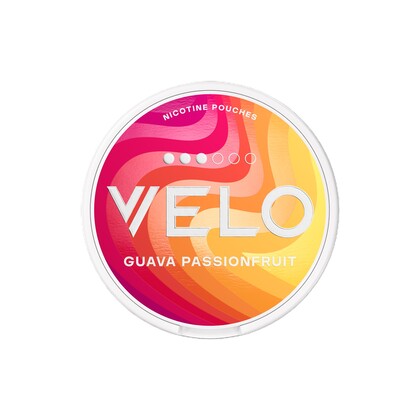 VELO Guava Passionfruit 8mg nicotine pouches can