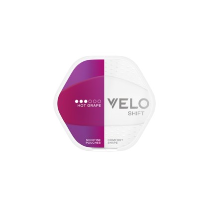 VELO Shift Hot Grape 8mg nicotine pouches can
