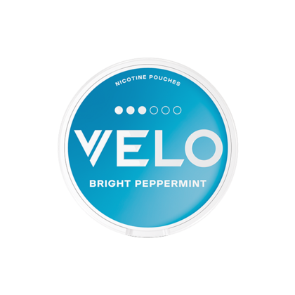 VELO Bright Peppermint 8mg nicotine pouches can