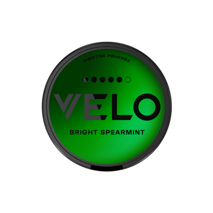 VELO Bright Spearmint 14mg nicotine pouches can