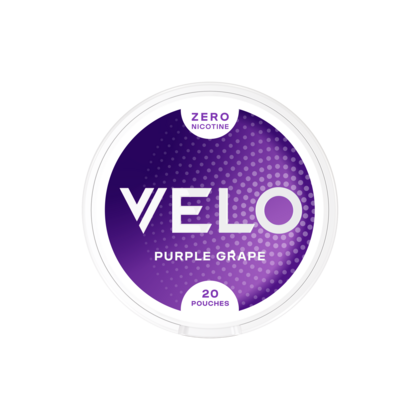 VELO Purple Grape Zero nicotine-free pouches can