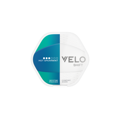VELO Shift Hot Spearmint 8mg nicotine pouches can