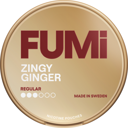 FUMi Zingy Ginger Regular nicotine pouches can