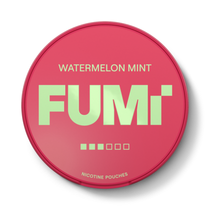 Fumi watermelon mint strong nicotine pouches can