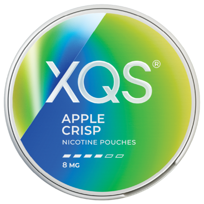 XQS Apple Crisp 8mg nicotine pouches can
