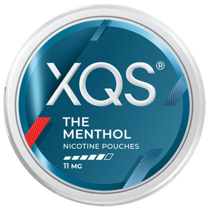 XQS The Menthol 11mg nicotine pouches can