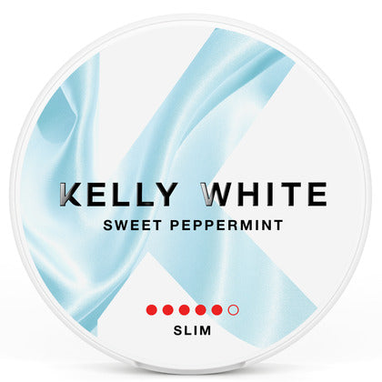 Kelly White Sweet Peppermint Extra Strong 10mg