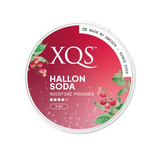 XQS Hallonsoda 8mg