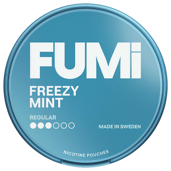 FUMi Freezy Mint Regular nicotine pouches can