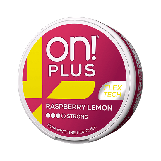 High-Strength Raspberry Lemon - On Plus Refreshing Strong Citrus